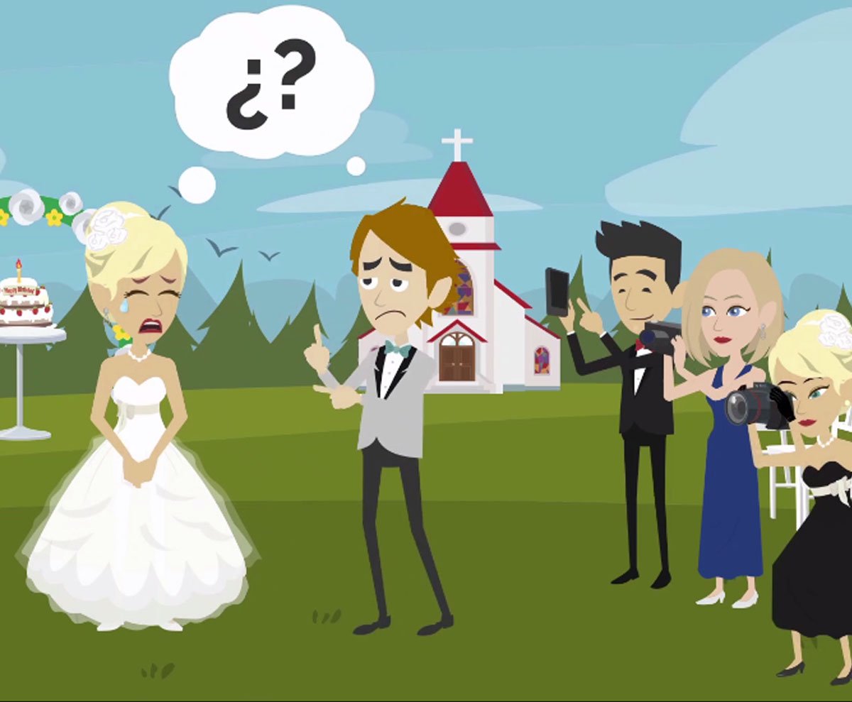 Hacer ridículo en la boda Hacer ridículo en la boda